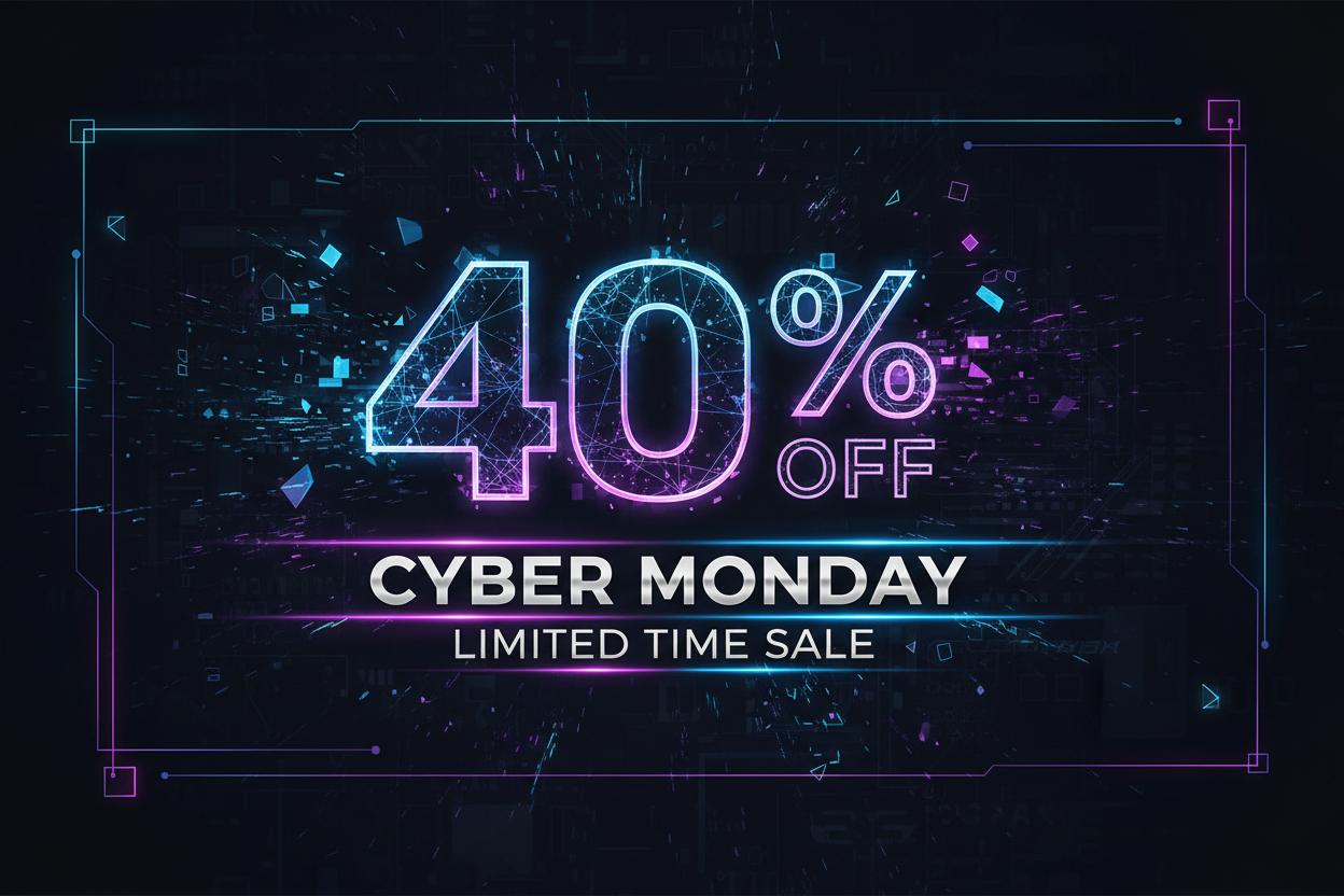 Cyber Monday Duo Deal — Buy 1, Get 1 40% OFF.