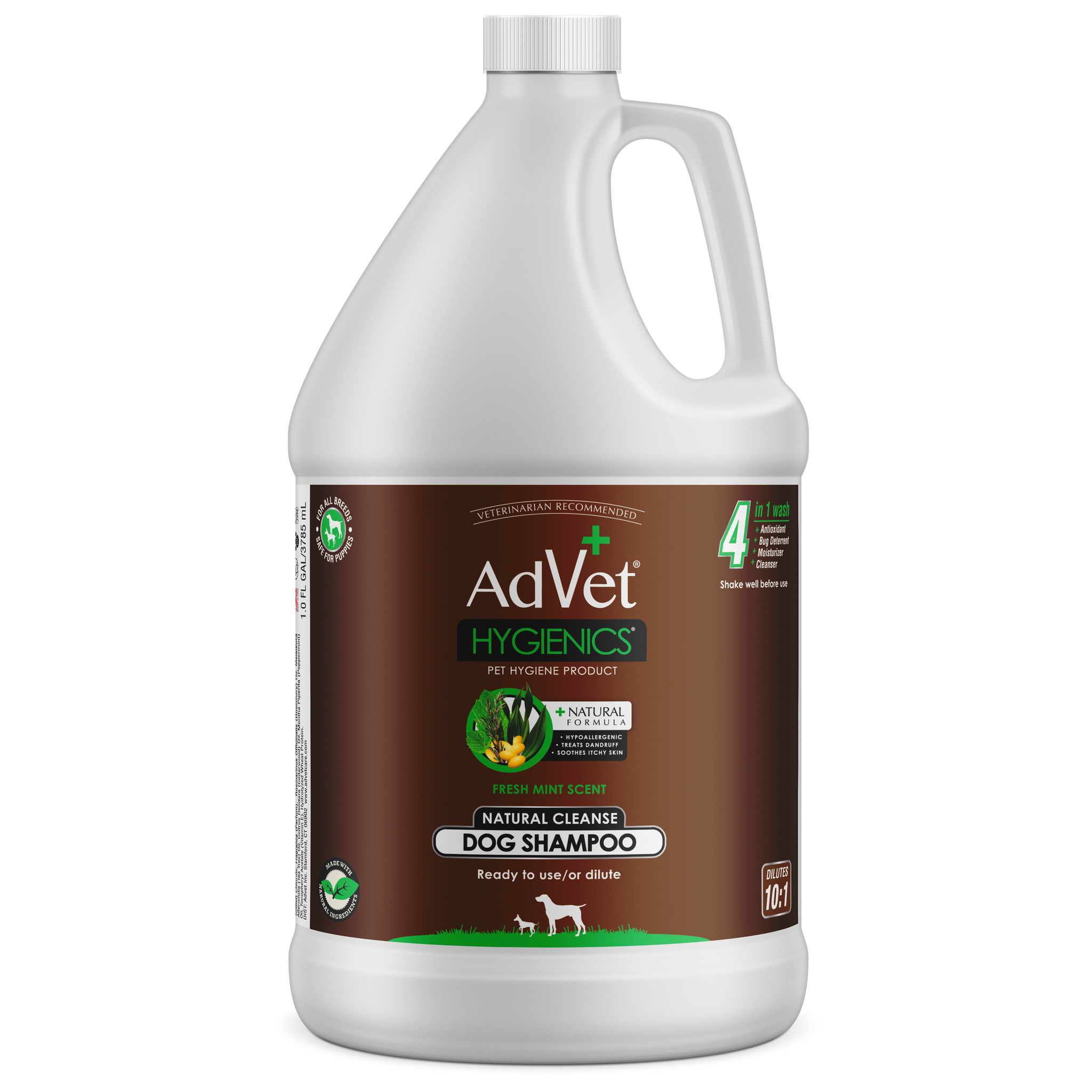 AdVet Hygienics Natural Cleanse Dog Shampoo