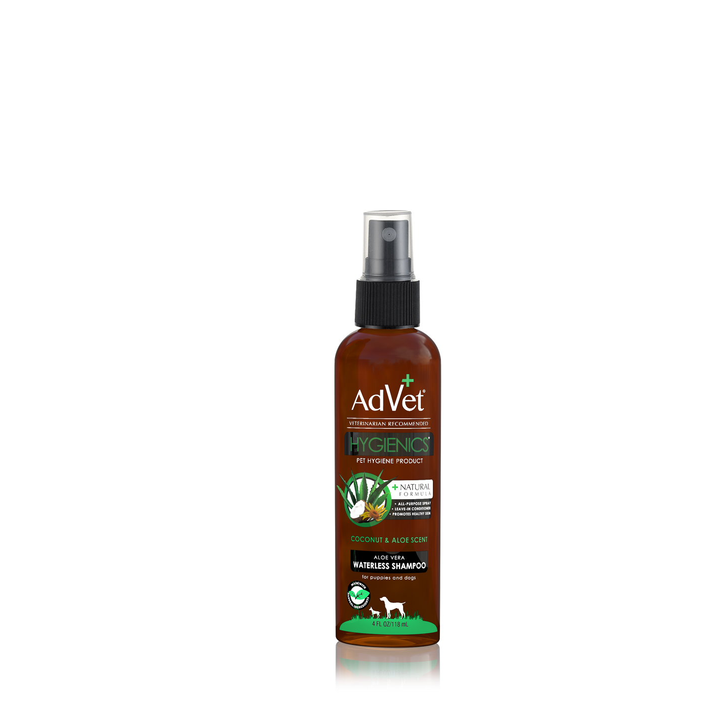Aloe Vera Waterless Shampoo Spray
