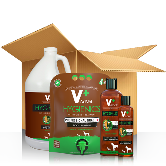 (Case) 4 / 1 Gallon Natural Cleanse Dog Shampoo. (Distri)